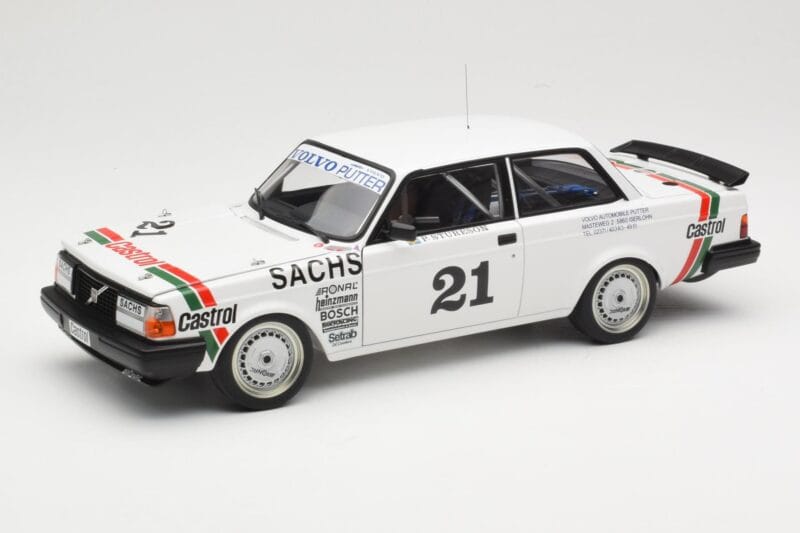 Volvo 240 Turbo #21 P. Stureson DTM Winner Wunstorf 1985 AUTOart 1:18 88592 Metalas