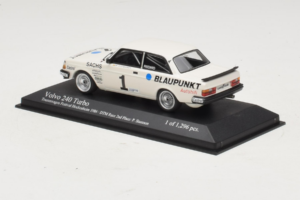 Volvo 240 Turbo #1 P. Stureson IPS Motorsport DTM 1986 Minichamps 1:43 400861701 Metalas - nuotrauka 3 iš 4