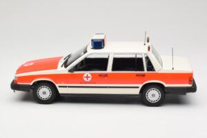 Volvo 740 GL DRK Aschaffenburg Minichamps 1:18 155171790 Metalas - nuotrauka 3 iš 6