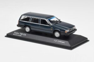 Volvo 740 GL Estate Mėlynai Žalias Metallic Minichamps 1:43 943171713 Metalas - nuotrauka 3 iš 4