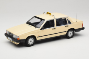 Volvo 740 GL Taksi Vokietija Minichamps 1:18 155171792 Metalas