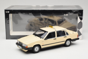 Volvo 740 GL Taksi Vokietija Minichamps 1:18 155171792 Metalas - nuotrauka 6 iš 6