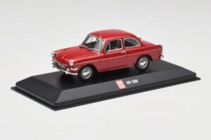Volkswagen 1500 Ruby Raudonas Minichamps 1:43 VW001 Metalas - nuotrauka 2 iš 4