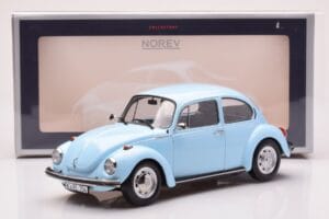 Volkswagen Beetle 1303 Šviesiai Mėlynas Norev 1:18 188532 Metalas - nuotrauka 6 iš 6