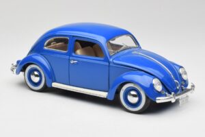 Volkswagen Beetle Mėlynas Bburago 1:18 23124646 Metalas - nuotrauka 6 iš 8