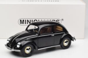 Volkswagen Beetle Type 1 Juodas Minichamps 1:18 107054001 Metalas - nuotrauka 6 iš 6