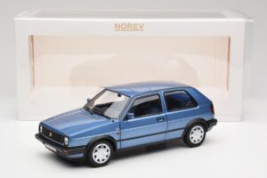 Volkswagen Golf Mk2 10 Million Star Mėlynas Metalas Norev 1:18 188562 Metalas - nuotrauka 8 iš 8