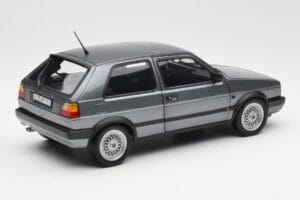 Volkswagen Golf Mk2 GTI Pilkas Metalinis Norev 1:18 188442 Metalas - nuotrauka 3 iš 8