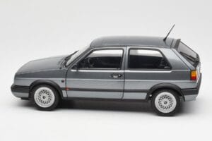 Volkswagen Golf Mk2 GTI Pilkas Metalinis Norev 1:18 188442 Metalas - nuotrauka 4 iš 8