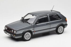 Volkswagen Golf Mk2 GTI Pilkas Metalinis Norev 1:18 188442 Metalas
