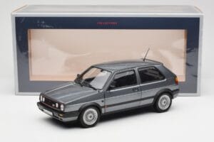 Volkswagen Golf Mk2 GTI Pilkas Metalinis Norev 1:18 188442 Metalas - nuotrauka 8 iš 8