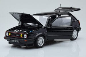 Volkswagen Golf GTI Mk2 Match Juodas Norev 1:18 188559 Metalas - nuotrauka 2 iš 8
