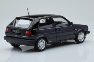 Volkswagen Golf GTI Mk2 Match Juodas Norev 1:18 188559 Metalas - nuotrauka 3 iš 8