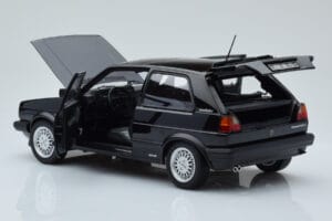 Volkswagen Golf GTI Mk2 Match Juodas Norev 1:18 188559 Metalas - nuotrauka 5 iš 8