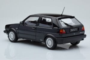 Volkswagen Golf GTI Mk2 Match Juodas Norev 1:18 188559 Metalas - nuotrauka 7 iš 8