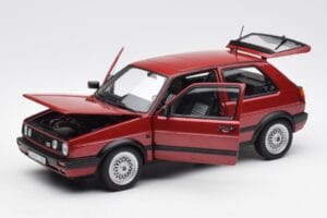 Volkswagen Golf Mk2 GTI Raudonas Metalinis Norev 1:18 188555 Metalas - nuotrauka 2 iš 8