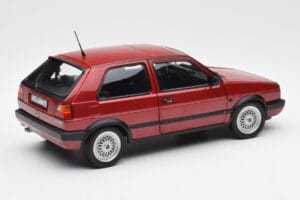 Volkswagen Golf Mk2 GTI Raudonas Metalinis Norev 1:18 188555 Metalas - nuotrauka 3 iš 8
