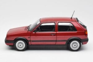 Volkswagen Golf Mk2 GTI Raudonas Metalinis Norev 1:18 188555 Metalas - nuotrauka 4 iš 8