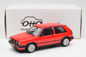 Volkswagen Golf GTI Mk2 Raudonas Otto 1:18 OT027 Derva - nuotrauka 6 iš 6