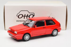 Volkswagen Golf Rallye G60 Mk2 Raudonas Otto 1:18 OT541 Derva - nuotrauka 6 iš 6