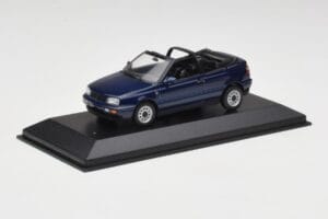 Volkswagen Golf Mk3 Kabrioletas Maritime Mėlynas Minichamps 1:43 400055530 Metalas - nuotrauka 2 iš 4