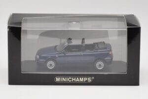Volkswagen Golf Mk3 Kabrioletas Maritime Mėlynas Minichamps 1:43 400055530 Metalas - nuotrauka 4 iš 4