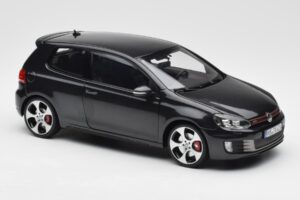 Volkswagen Golf Mk6 GTI Pilkas Metalinis Norev 1:18 188503 Metalas - nuotrauka 6 iš 7