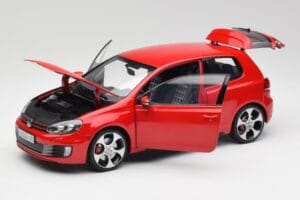 Volkswagen Golf Mk6 GTI Tornado Raudonas Norev 1:18 5K3099302Y3D Metalas - nuotrauka 2 iš 8