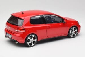 Volkswagen Golf Mk6 GTI Tornado Raudonas Norev 1:18 5K3099302Y3D Metalas - nuotrauka 3 iš 8