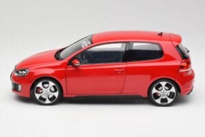 Volkswagen Golf Mk6 GTI Tornado Raudonas Norev 1:18 5K3099302Y3D Metalas - nuotrauka 4 iš 8