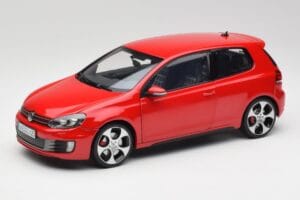 Volkswagen Golf Mk6 GTI Tornado Raudonas Norev 1:18 5K3099302Y3D Metalas