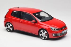 Volkswagen Golf Mk6 GTI Tornado Raudonas Norev 1:18 5K3099302Y3D Metalas - nuotrauka 6 iš 8