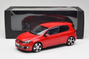 Volkswagen Golf Mk6 GTI Tornado Raudonas Norev 1:18 5K3099302Y3D Metalas - nuotrauka 8 iš 8