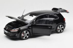 Volkswagen Golf Mk7 GTI Juodas Norev 1:18 188550 Metalas - nuotrauka 2 iš 8