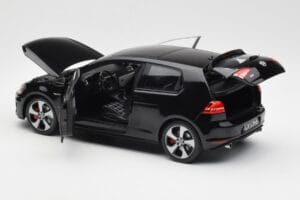 Volkswagen Golf Mk7 GTI Juodas Norev 1:18 188550 Metalas - nuotrauka 5 iš 8
