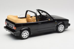 Volkswagen Golf Mk1 Kabrioletas Juodas Norev 1:18 188568 Metalas - nuotrauka 2 iš 6