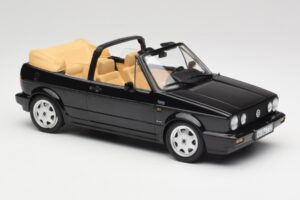 Volkswagen Golf Mk1 Kabrioletas Juodas Norev 1:18 188568 Metalas - nuotrauka 4 iš 6