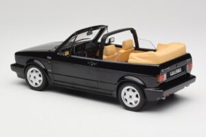 Volkswagen Golf Mk1 Kabrioletas Juodas Norev 1:18 188568 Metalas - nuotrauka 5 iš 6