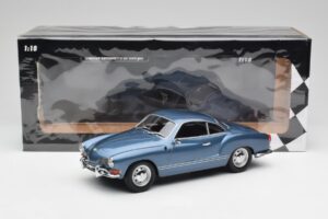Volkswagen Karmann Ghia Coupe Neptune Mėlynas Minichamps 1:18 155054022 Metalas - nuotrauka 6 iš 6