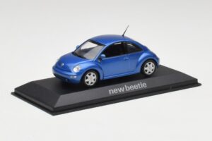 Volkswagen New Beetle Satellite Mėlynas Minichamps 1:43 430058004 Metalas - nuotrauka 2 iš 4