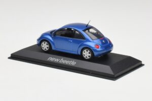 Volkswagen New Beetle Satellite Mėlynas Minichamps 1:43 430058004 Metalas - nuotrauka 3 iš 4