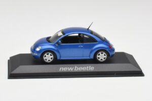 Volkswagen New Beetle Satellite Mėlynas Minichamps 1:43 430058004 Metalas