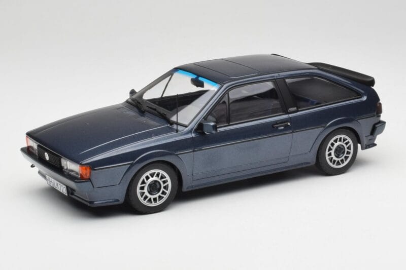 Volkswagen Scirocco Mk2 Scala Helios Mėlynas Metalas Norev 1:18 188632 Metalas