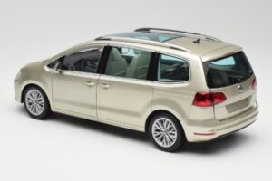 Volkswagen Sharan 7N Reflex Sidabras Metalinis Minichamps 1:18 110051002 Metalas - nuotrauka 7 iš 8