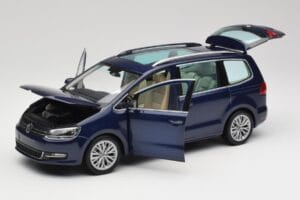 Volkswagen Sharan 7N Shadow Mėlyna Metalinis Minichamps 1:18 110051100 Metalas - nuotrauka 2 iš 8