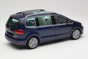 Volkswagen Sharan 7N Shadow Mėlyna Metalinis Minichamps 1:18 110051100 Metalas - nuotrauka 3 iš 8