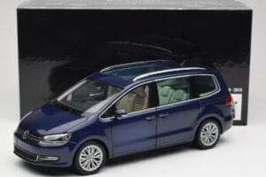 Volkswagen Sharan 7N Shadow Mėlyna Metalinis Minichamps 1:18 110051100 Metalas - nuotrauka 8 iš 8