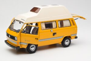 Volkswagen T3 Joker Kempingo Autobusas Schuco 1:18 450038500 Metalas - nuotrauka 2 iš 8