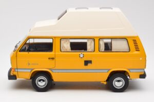 Volkswagen T3 Joker Kempingo Autobusas Schuco 1:18 450038500 Metalas - nuotrauka 4 iš 8