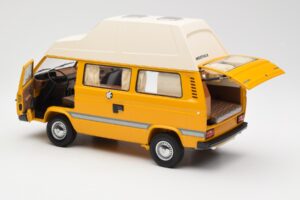 Volkswagen T3 Joker Kempingo Autobusas Schuco 1:18 450038500 Metalas - nuotrauka 5 iš 8